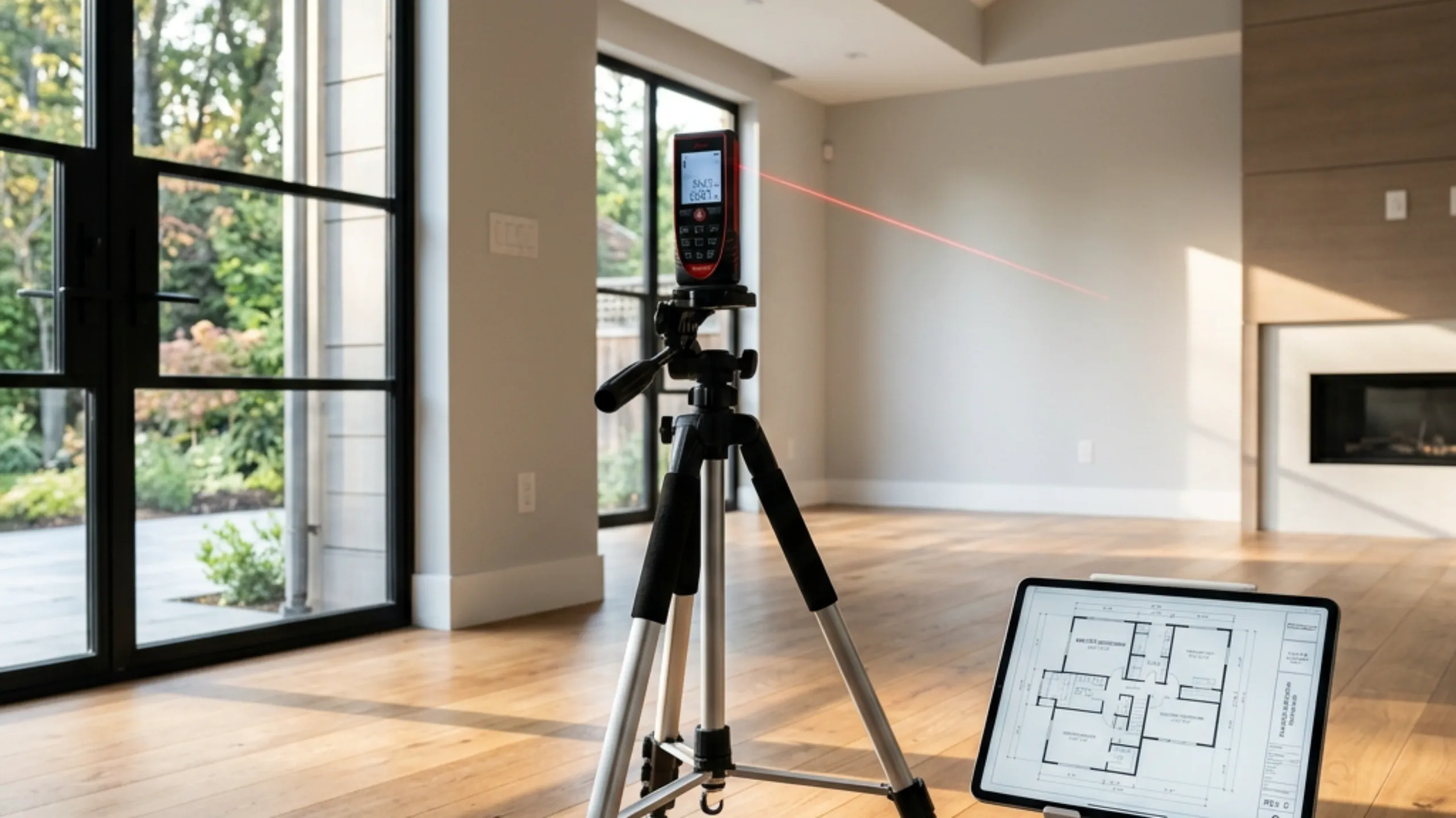 Virtual 3D Consultation measuring closet spaces