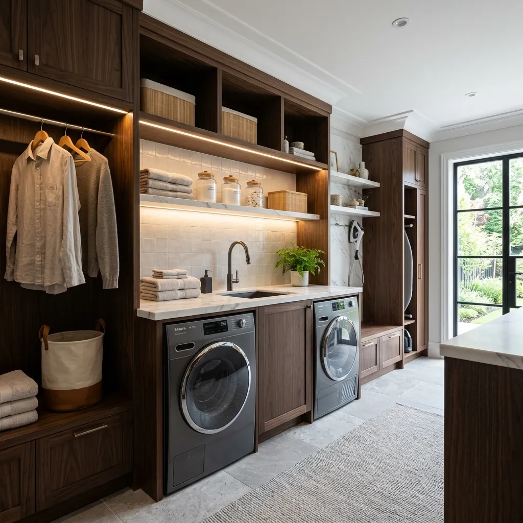 Custom Laundry Rooms