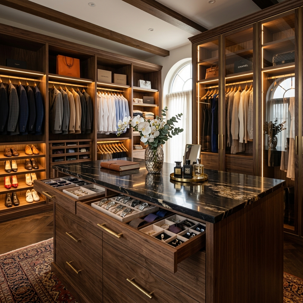 Luxury Walk-In Closets