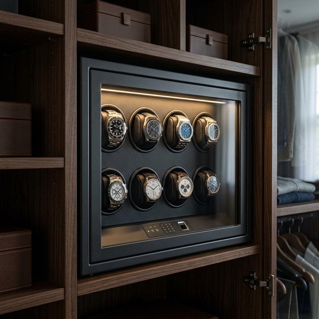 Watch Winders & Jewelry Safes
